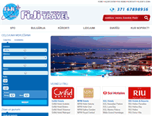 Tablet Screenshot of fiji-travel.lv